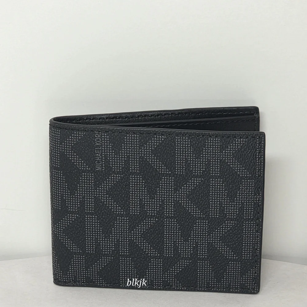 Michael Kors Jetset Slim Billfold Men's Wallet *Black* NWOT